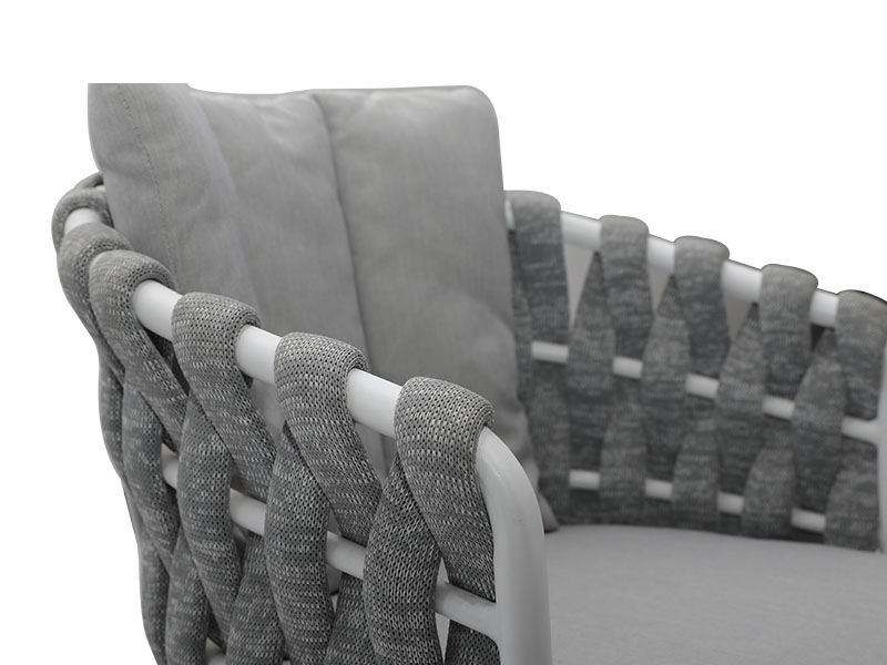 köysi kudottu ruokapöytätuolisarja YQC-2795