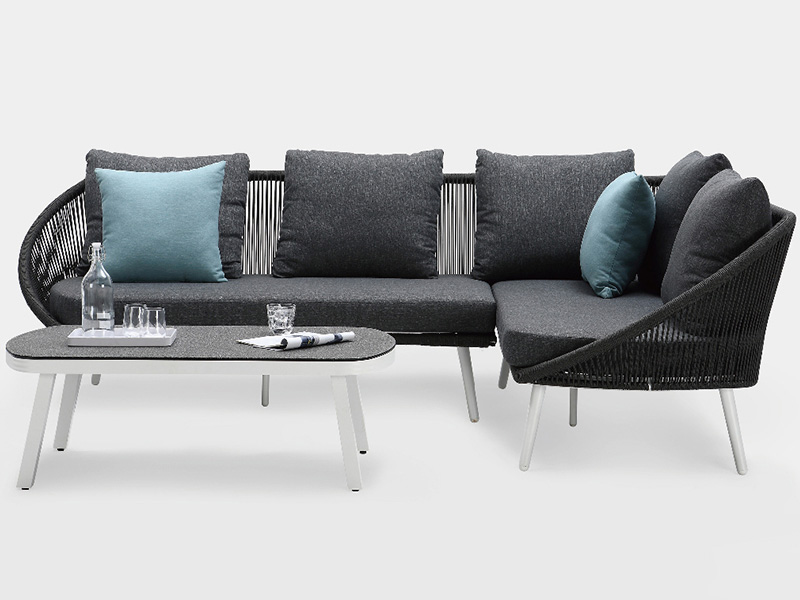 Patio parveke puutarhaköysi modulaarinen ulkosohva YQC-2746